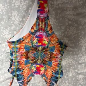 NWOT Supercut multicolour one piece